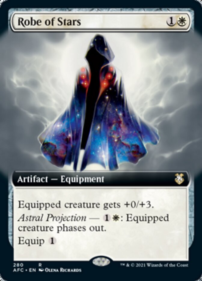 Robe of Stars (Extended Art) [Dungeons & Dragons: Adventures in the Forgotten Realms Commander] | Rock City Comics