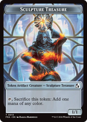 Sculpture Treasure // Beast Double-Sided Token [Reality Fracture Tokens] | Rock City Comics