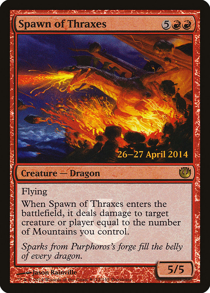 Spawn of Thraxes [Journey into Nyx Prerelease Promos] | Rock City Comics