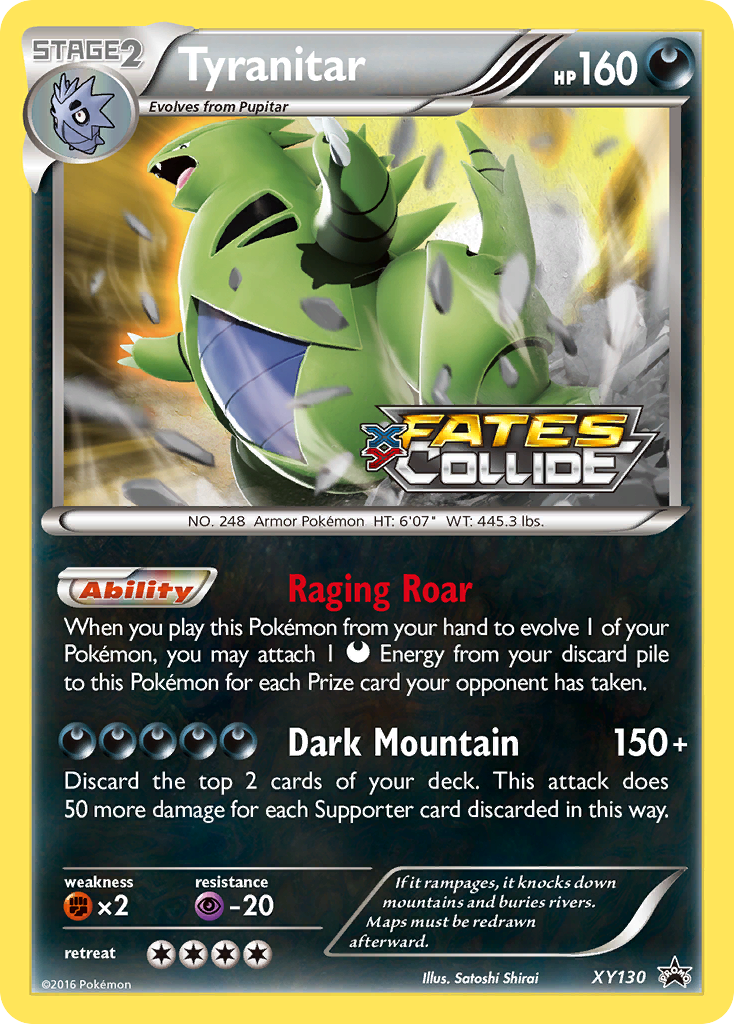 Tyranitar (XY130) [XY: Black Star Promos] | Rock City Comics