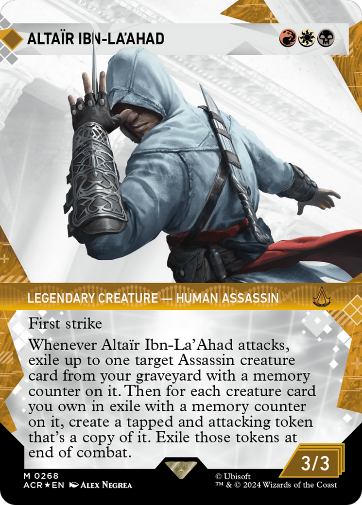 Altair Ibn-La'Ahad (Showcase) (Textured Foil) [Assassin's Creed] | Rock City Comics