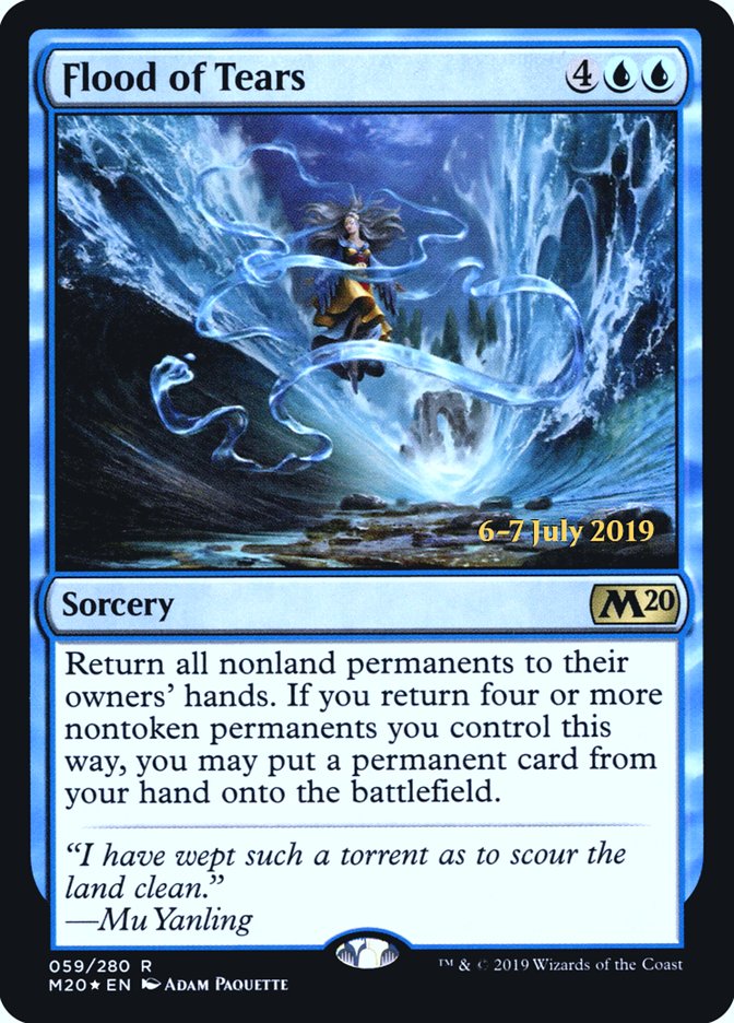 Flood of Tears [Core Set 2020 Prerelease Promos] | Rock City Comics