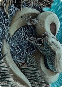 Koma, Cosmos Serpent 2 Art Card [Kaldheim Art Series] | Rock City Comics