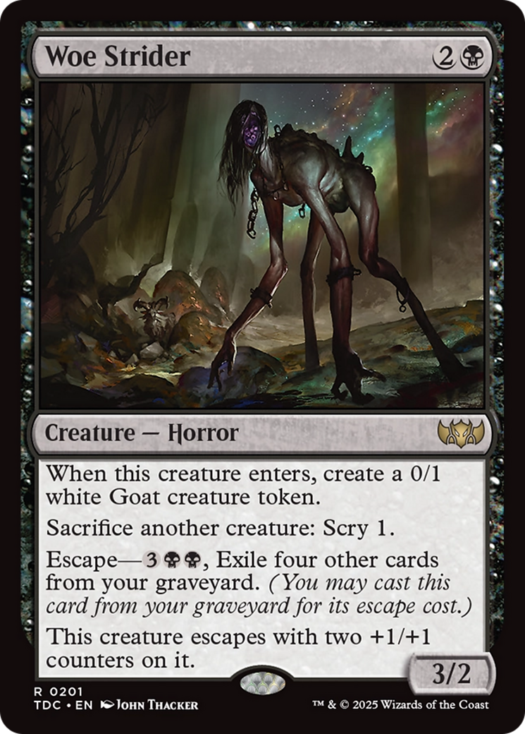 Woe Strider [Tarkir: Dragonstorm Commander] | Rock City Comics