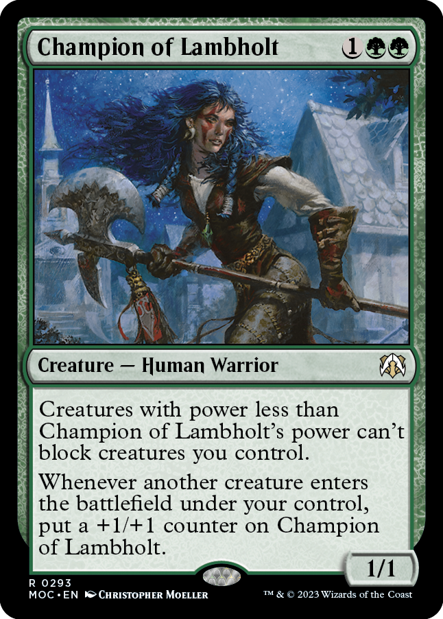 Champion of Lambholt [March of the Machine Commander] | Rock City Comics