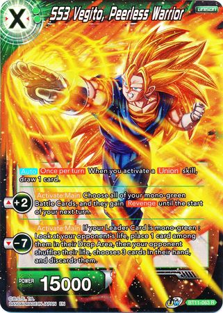 SS3 Vegito, Peerless Warrior (BT11-063) [Vermilion Bloodline 2nd Edition] | Rock City Comics