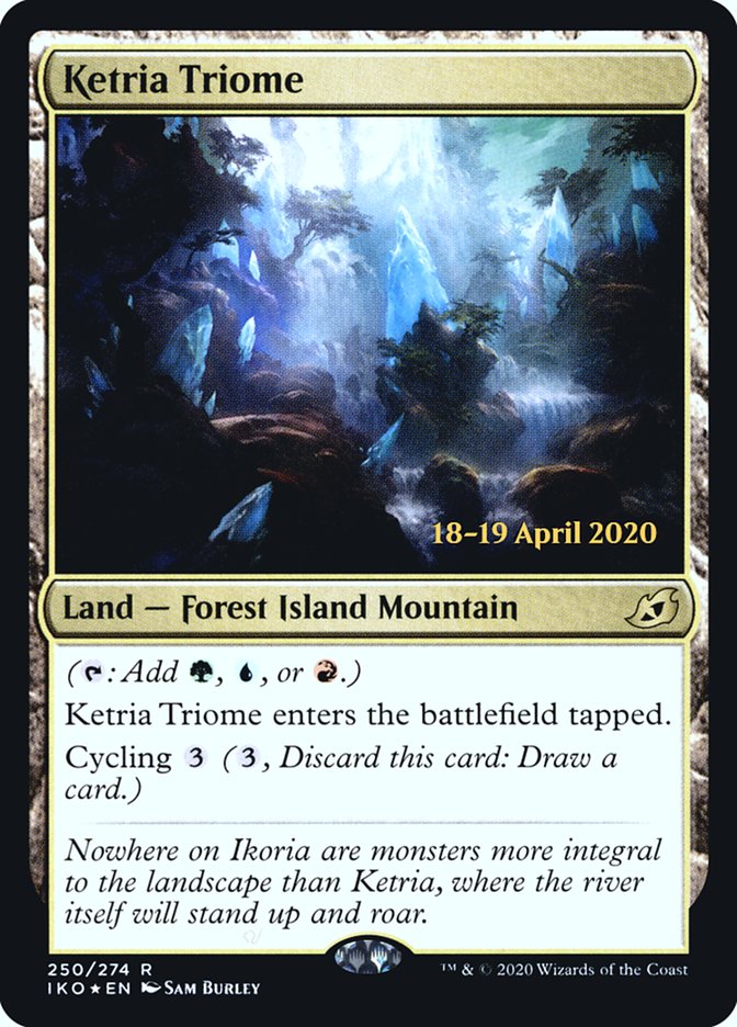 Ketria Triome [Ikoria: Lair of Behemoths Prerelease Promos] | Rock City Comics