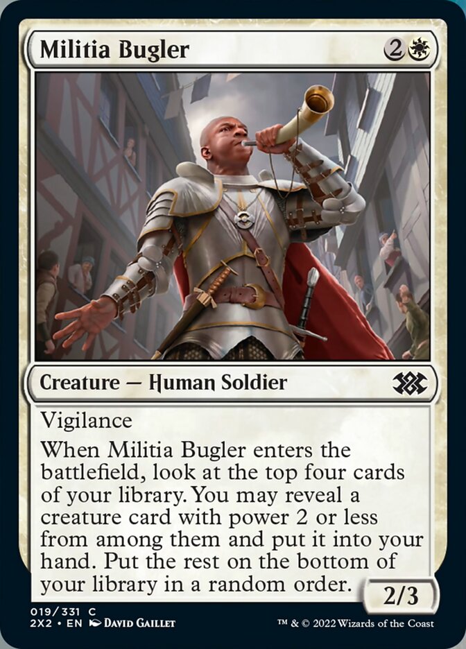 Militia Bugler [Double Masters 2022] | Rock City Comics