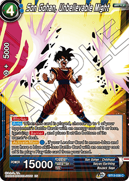 Son Gohan, Unbelievable Might (Common) (BT13-038) [Supreme Rivalry] | Rock City Comics