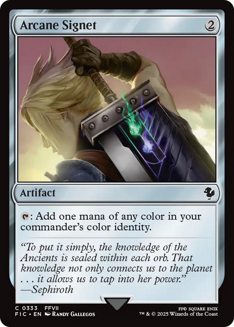 Arcane Signet (0333) [FINAL FANTASY Commander] | Rock City Comics