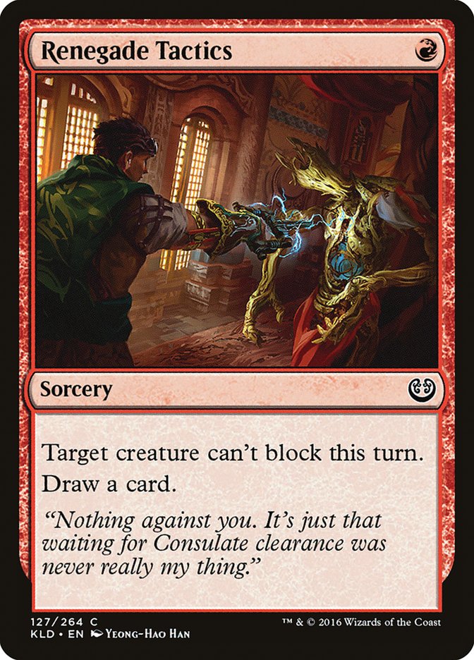 Renegade Tactics [Kaladesh] | Rock City Comics