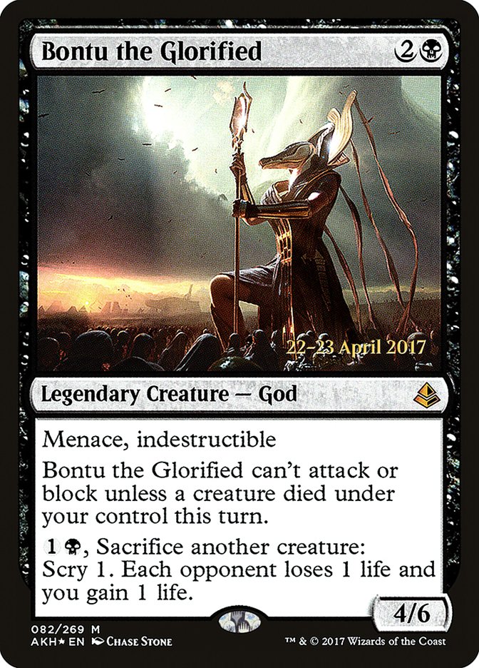 Bontu the Glorified [Amonkhet Prerelease Promos] | Rock City Comics
