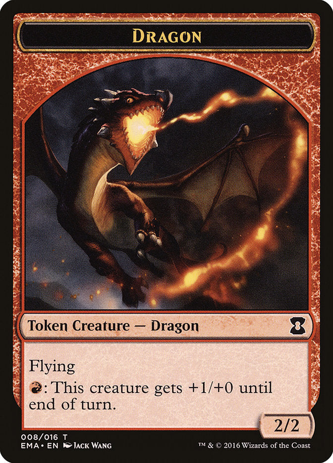 Dragon Token [Eternal Masters Tokens] | Rock City Comics