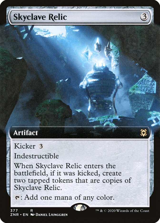 Skyclave Relic (Extended Art) [Zendikar Rising] | Rock City Comics