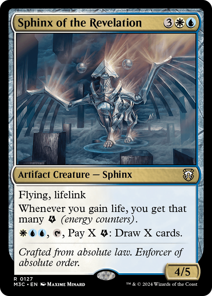 Sphinx of the Revelation (Ripple Foil) [Modern Horizons 3 Commander] | Rock City Comics