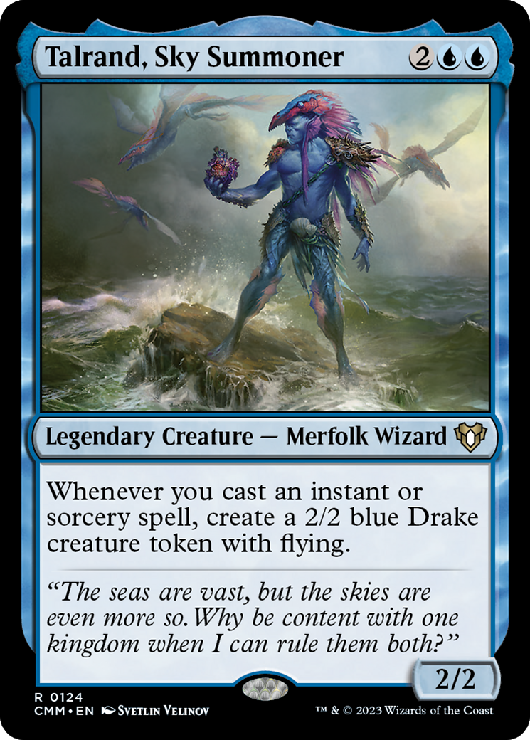 Talrand, Sky Summoner [Commander Masters] | Rock City Comics