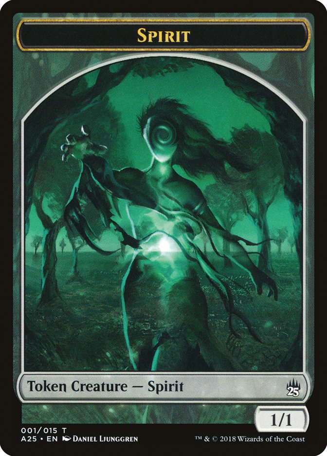 Spirit Token (001/015) [Masters 25 Tokens] | Rock City Comics