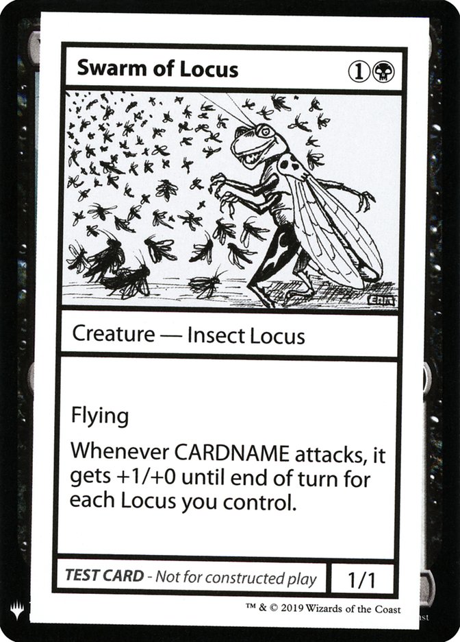 Swarm of Locus [Mystery Booster Playtest Cards] | Rock City Comics