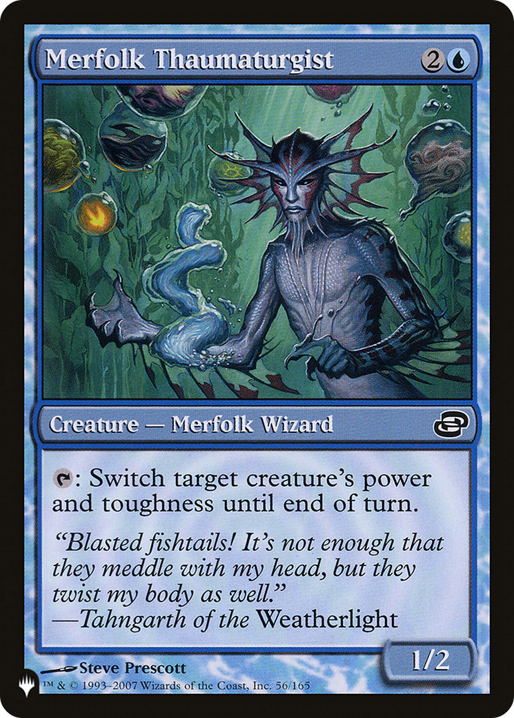 Merfolk Thaumaturgist [The List Reprints] | Rock City Comics