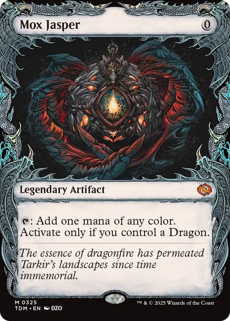 Mox Jasper (Showcase) [Tarkir: Dragonstorm] | Rock City Comics