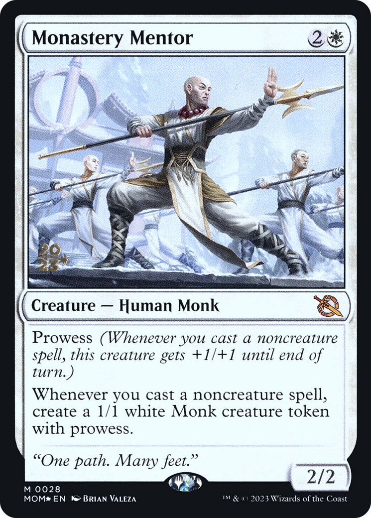 Monastery Mentor [March of the Machine Prerelease Promos] | Rock City Comics