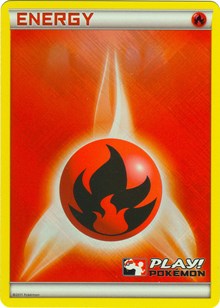 Fire Energy (2011 Play Pokemon Promo) [League & Championship Cards] | Rock City Comics