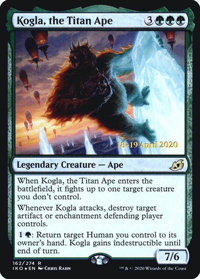 Kogla, the Titan Ape [Ikoria: Lair of Behemoths Prerelease Promos] | Rock City Comics