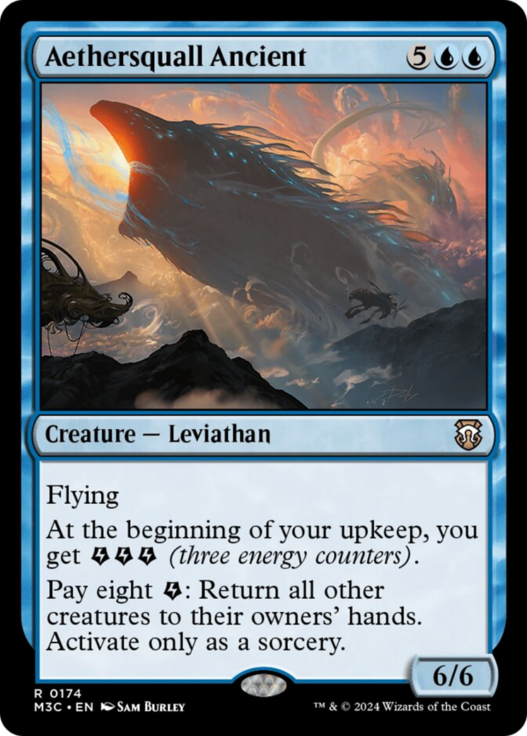 Aethersquall Ancient (Ripple Foil) [Modern Horizons 3 Commander] | Rock City Comics