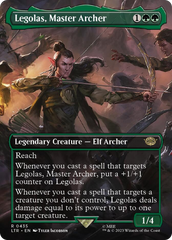 Legolas, Master Archer (Borderless Alternate Art) [The Lord of the Rings: Tales of Middle-Earth] | Rock City Comics