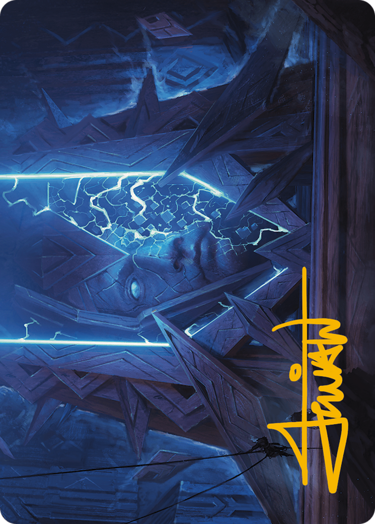 Stone Idol Generator Art Card (Gold-Stamped Signature) [Modern Horizons 3 Art Series] | Rock City Comics