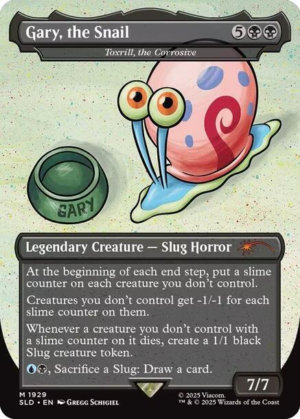 Gary, the Snail - Toxrill, the Corrosive [Secret Lair Drop Series] | Rock City Comics
