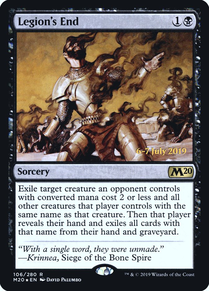 Legion's End [Core Set 2020 Prerelease Promos] | Rock City Comics