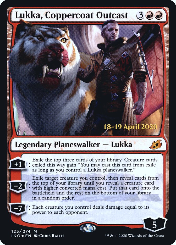 Lukka, Coppercoat Outcast [Ikoria: Lair of Behemoths Prerelease Promos] | Rock City Comics