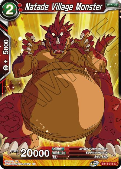 Natade Village Monster (BT15-018) [Saiyan Showdown] | Rock City Comics