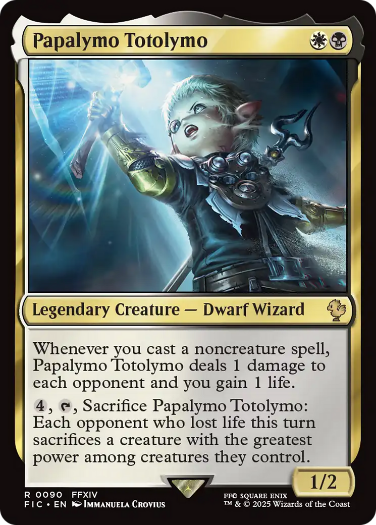 Papalymo Totolymo [FINAL FANTASY Commander] | Rock City Comics