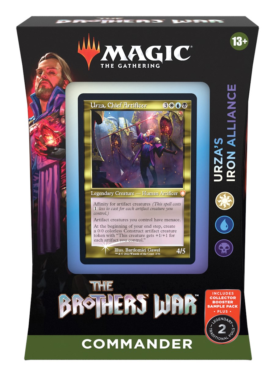 The Brothers' War - Commander Deck (Urza's Iron Alliance) | Rock City Comics