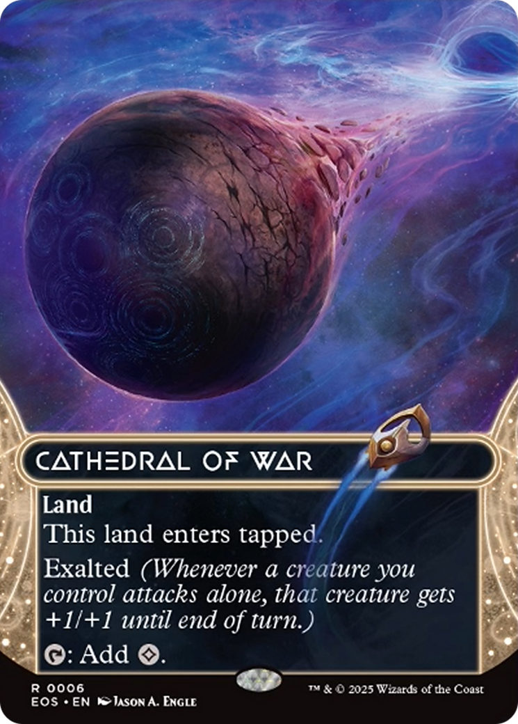 Cathedral of War (0006) (Borderless) [Edge of Eternities: Stellar Sights] | Rock City Comics