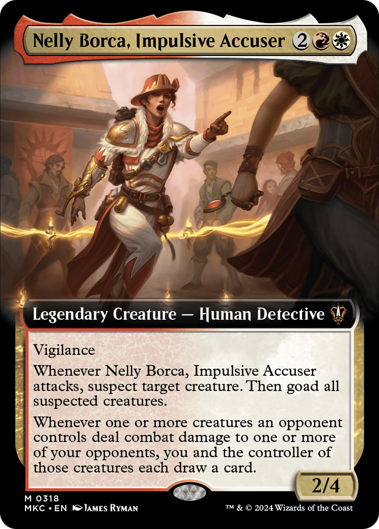 Nelly Borca, Impulsive Accuser (Extended Art) [Murders at Karlov Manor Commander] | Rock City Comics