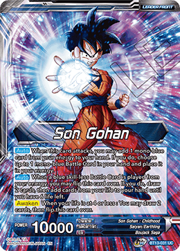 Son Gohan // SS2 Son Gohan, Pushed to the Brink (Uncommon) (BT13-031) [Supreme Rivalry] | Rock City Comics
