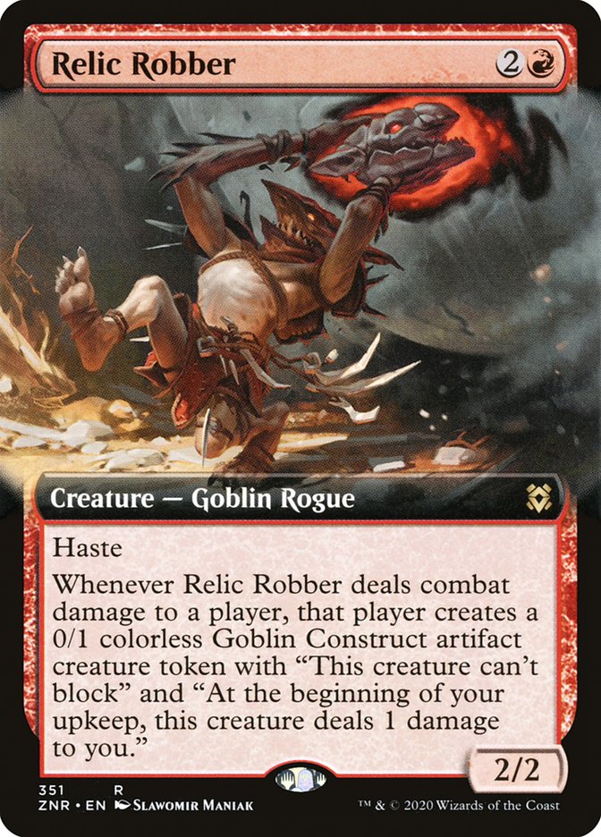 Relic Robber (Extended Art) [Zendikar Rising] | Rock City Comics