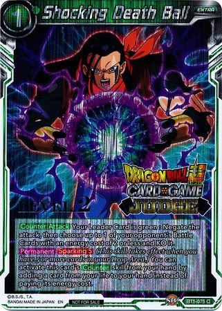 Shocking Death Ball (Level 2) (BT5-075) [Judge Promotion Cards] | Rock City Comics