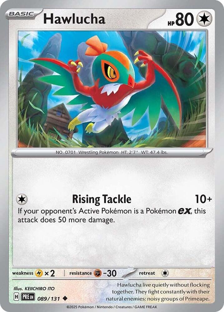 Hawlucha (089/131) [Scarlet & Violet: Prismatic Evolutions] | Rock City Comics