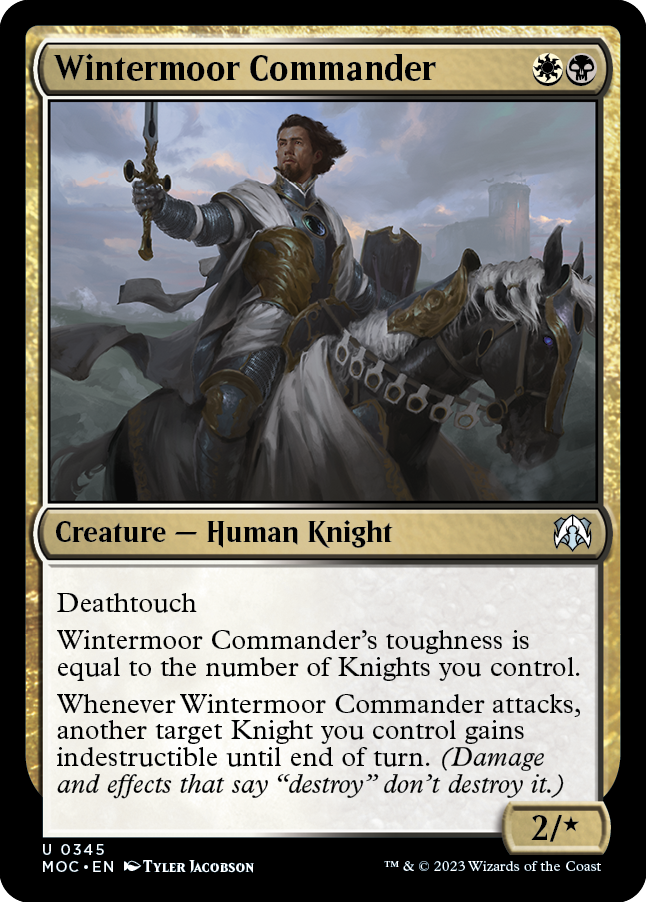 Wintermoor Commander [March of the Machine Commander] | Rock City Comics