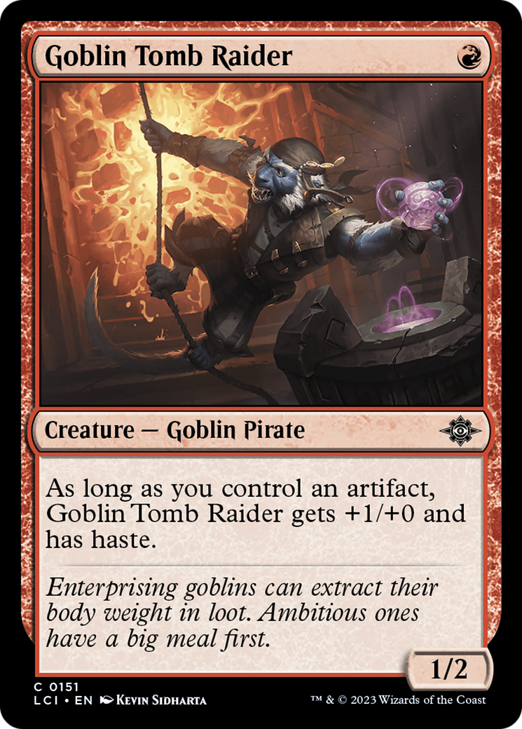Goblin Tomb Raider [The Lost Caverns of Ixalan] | Rock City Comics