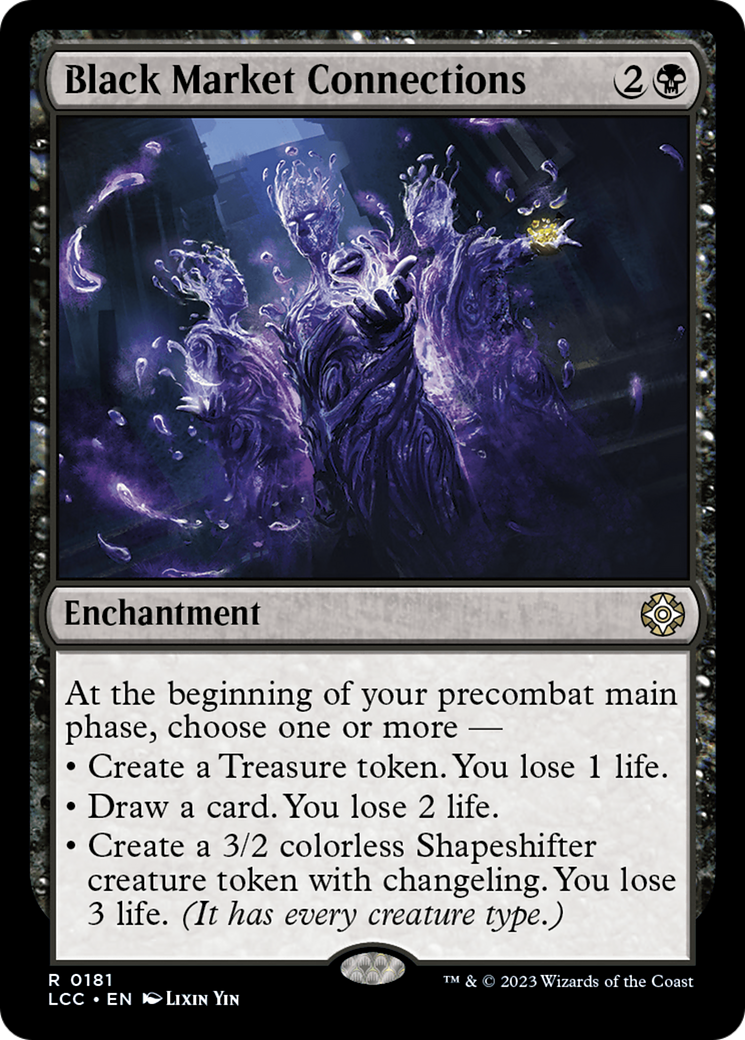 Black Market Connections [The Lost Caverns of Ixalan Commander] | Rock City Comics