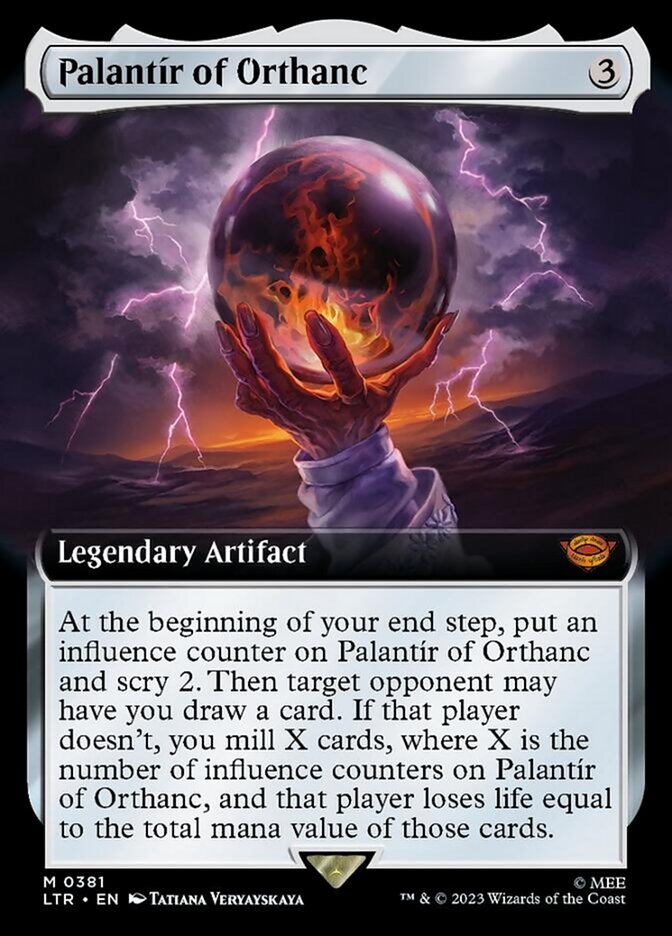 Palantir of Orthanc (Extended Art) [The Lord of the Rings: Tales of Middle-Earth] | Rock City Comics