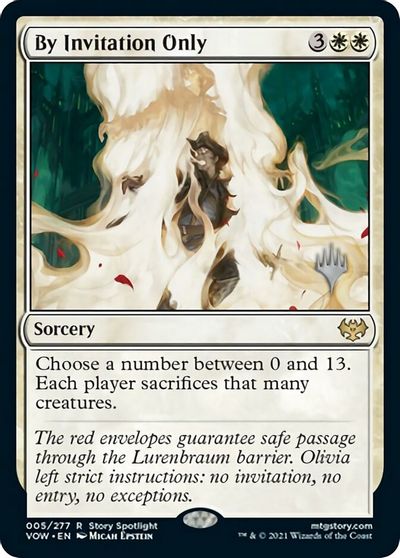 By Invitation Only (Promo Pack) [Innistrad: Crimson Vow Promos] | Rock City Comics