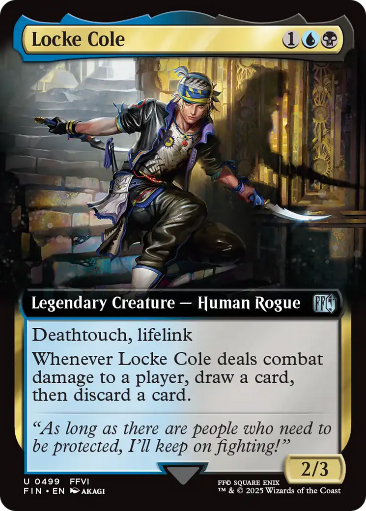 Locke Cole (Extended Art) [FINAL FANTASY] | Rock City Comics