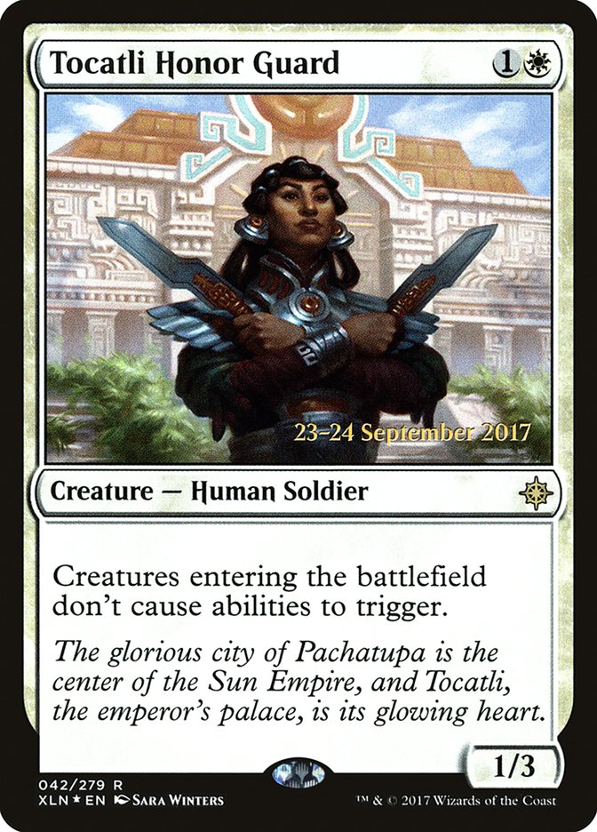 Tocatli Honor Guard [Ixalan Prerelease Promos] | Rock City Comics