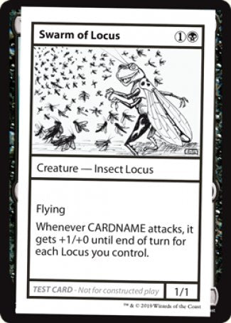 Swarm of Locus (2021 Edition) [Mystery Booster Playtest Cards] | Rock City Comics